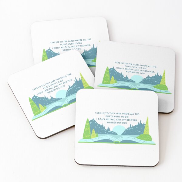 Item preview, Take Me To The Lakes Blue Book Lyrics Design designed and sold by doria-photos.