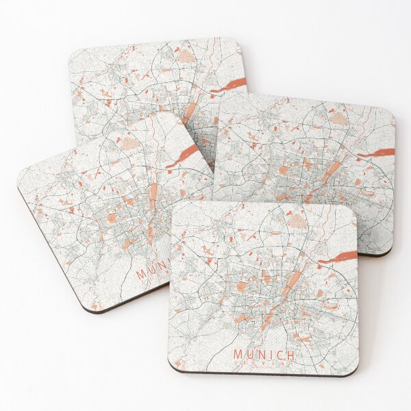 Item preview, Munich City Map of Germany - Bohemian designed and sold by deMAP.