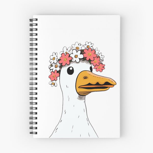 Item preview, Flower crown duck designed and sold by PawelNature.