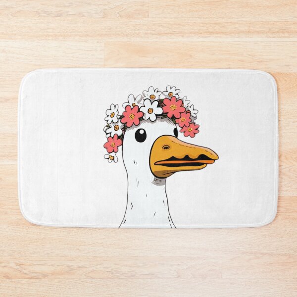 Item preview, Flower crown duck designed and sold by PawelNature.