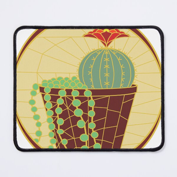 Item preview, A Succulent Scene (vintage gold) designed and sold by PaganArtisan.