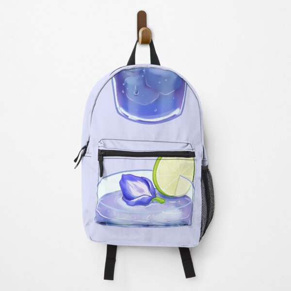 Item preview, butterfly pea lime juice lime soda watercolor designed and sold by Wordsmith-Wear.