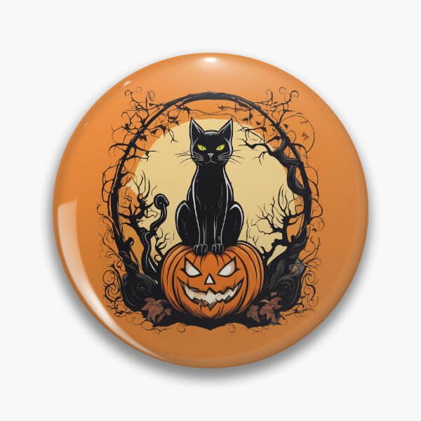 Item preview, Black cat on Pumpkin, halloween, fall, spooky season, halloween  costume designed and sold by bubblylive.