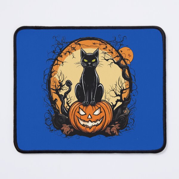 Item preview, Black cat on Pumpkin, halloween, fall, spooky season, halloween costume designed and sold by bubblylive.