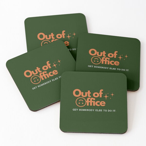 Item preview, out of office meme, 9-5 working life , working class daily life, holiday vacation meme get somebody else to do it designed and sold by YOURTHINGZ.