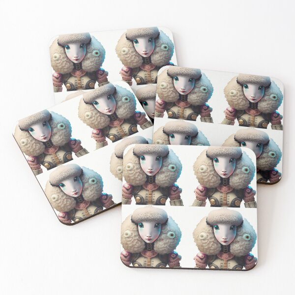 Item preview, white sheep designed and sold by TodoDecoArt.