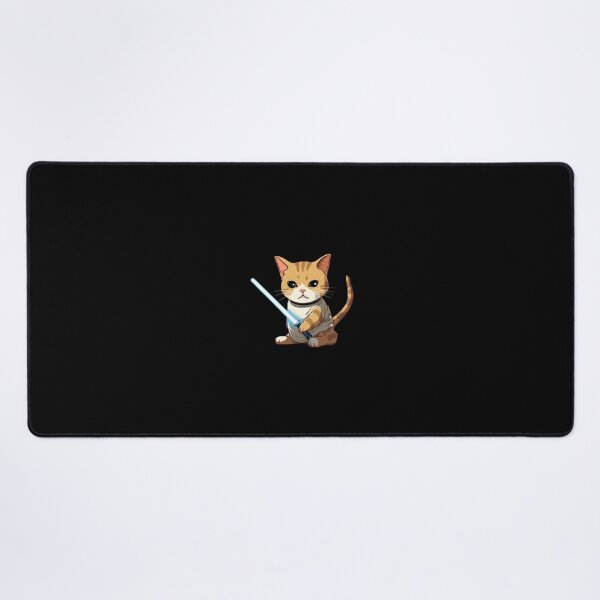 Item preview, Cute Cat with Lightsaber designed and sold by Cybronauts.