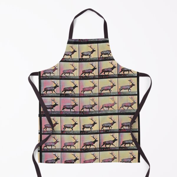 Item preview, Wandering Stag, Muybridge in Motion, purple dawn designed and sold by DreamingBeetle.