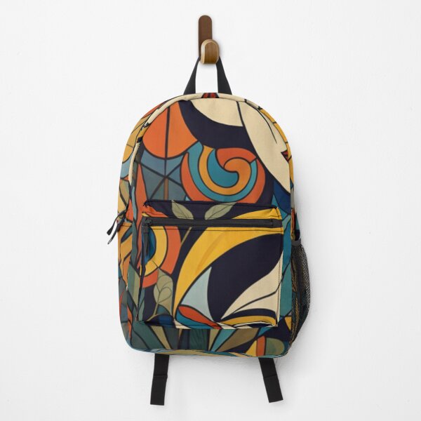 Item preview, Woman in abstract lines and shapes designed and sold by AICreatorin.