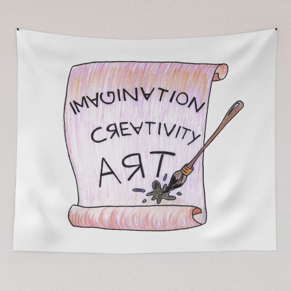 Item preview, Imgination Creativity Art Artist Painter Quotes Gift designed and sold by HighArtDesigns.