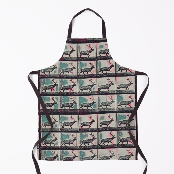 Item preview, Wandering Stag, Muybridge in Motion, old Christmas designed and sold by DreamingBeetle.