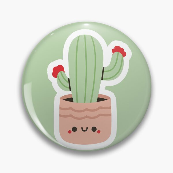 Item preview, chibi potted cactus designed and sold by kittyykatz.