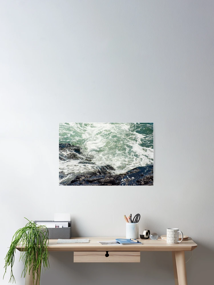 Thumbnail 2 of 3, Poster, Wave Abstract Design designed and sold by Ruth Curtis.