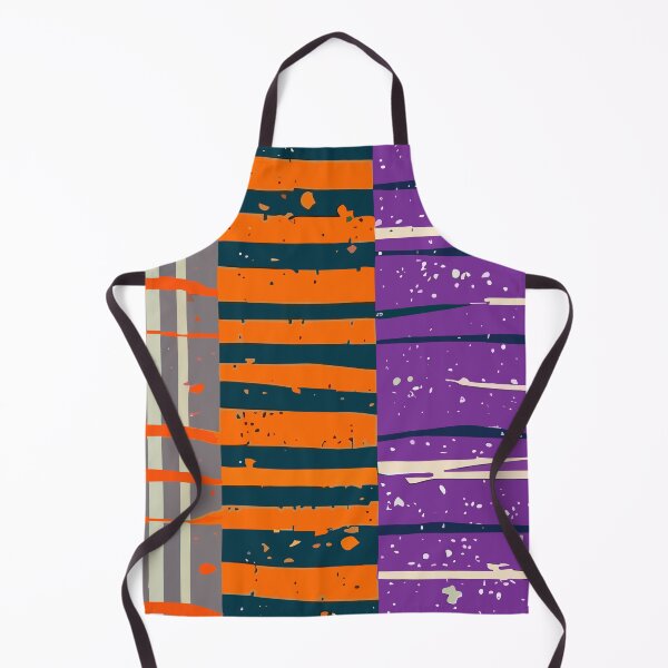 Item preview, Grunge Halloween Pattern in Orange, Purple and Beige designed and sold by SamJanner.