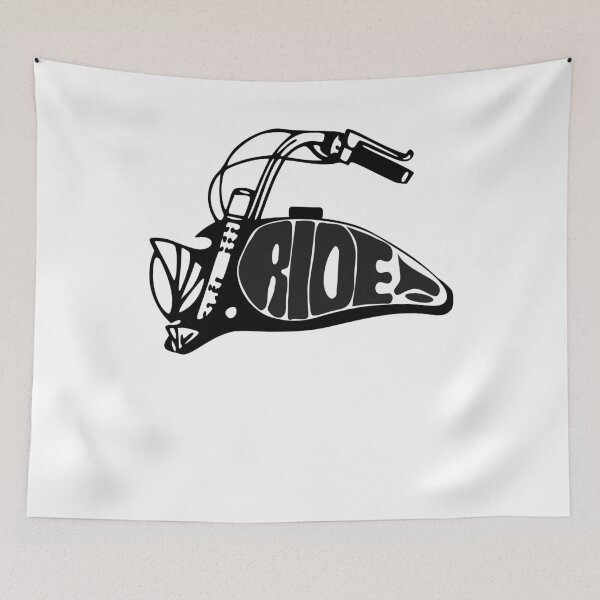 Item preview, Motorcycle Chrome Tank Bike Rider designed and sold by Redmanrooster.