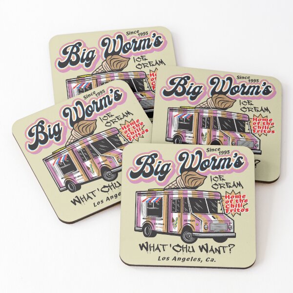 Item preview, Big Worm's Ice Cream Friday Movie designed and sold by Alema Art.