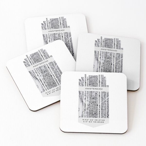 Item preview, NETHERLANDS Amsterdam - Latitude/Longitude designed and sold by ALLesROUNDER.