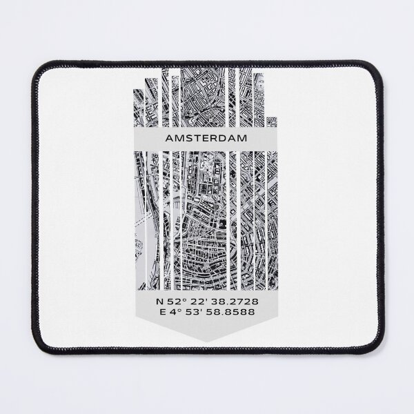 Item preview, NETHERLANDS Amsterdam - Latitude/Longitude designed and sold by ALLesROUNDER.
