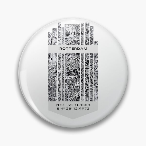 Item preview, NETHERLANDS Rotterdam - Latitude/Longitude designed and sold by ALLesROUNDER.