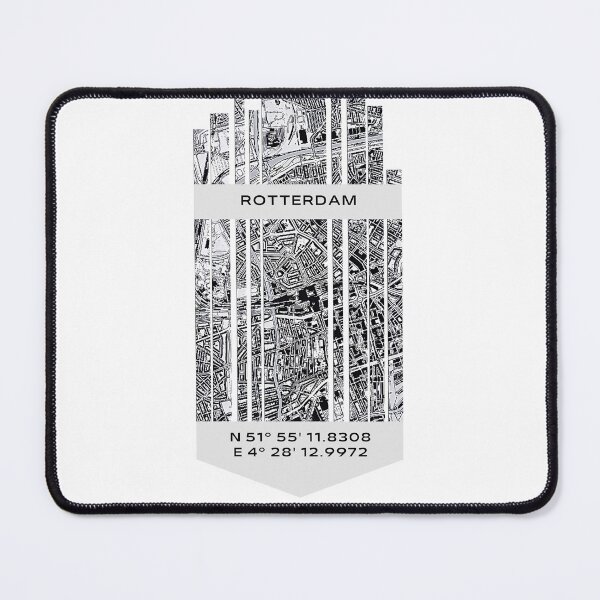 Item preview, NETHERLANDS Rotterdam - Latitude/Longitude designed and sold by ALLesROUNDER.