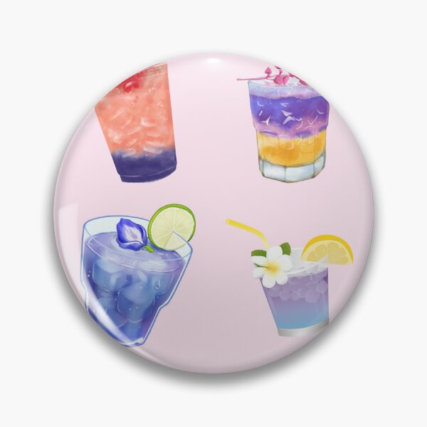 Artikelvorschau, Schmetterlings-Erbsen-Cocktail-Saft-Blatt entworfen und verkauft von Wordsmith-Wear.