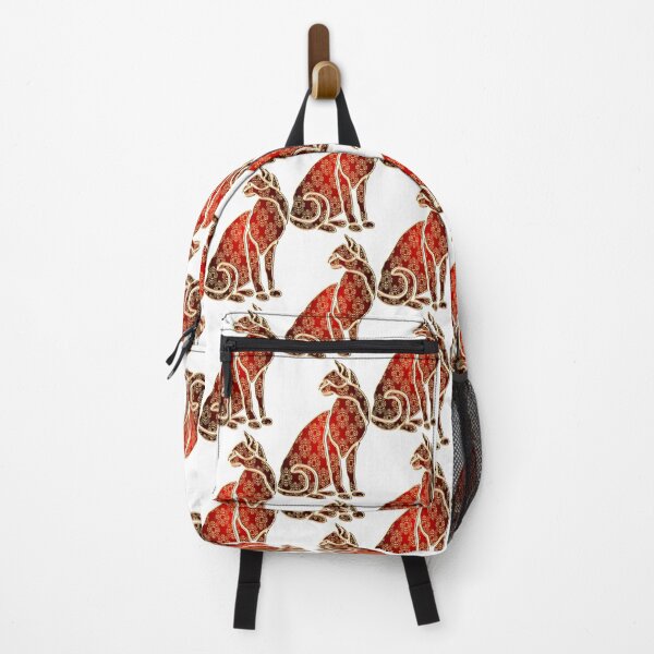 Item preview, Red and Gold Cat 2 designed and sold by m2inspiration.
