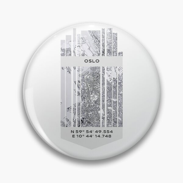 Item preview, NORWAY Oslo - Latitude/Longitude designed and sold by ALLesROUNDER.