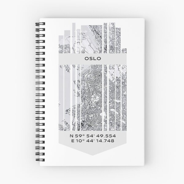 Item preview, NORWAY Oslo - Latitude/Longitude designed and sold by ALLesROUNDER.