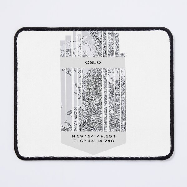 Item preview, NORWAY Oslo - Latitude/Longitude designed and sold by ALLesROUNDER.