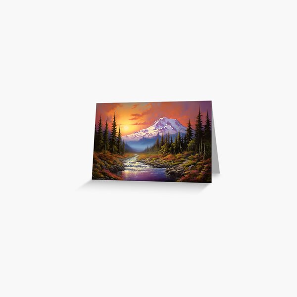 Item preview, Majestic Majesty: Mount Rainier's Peak designed and sold by Digi-Artsy.