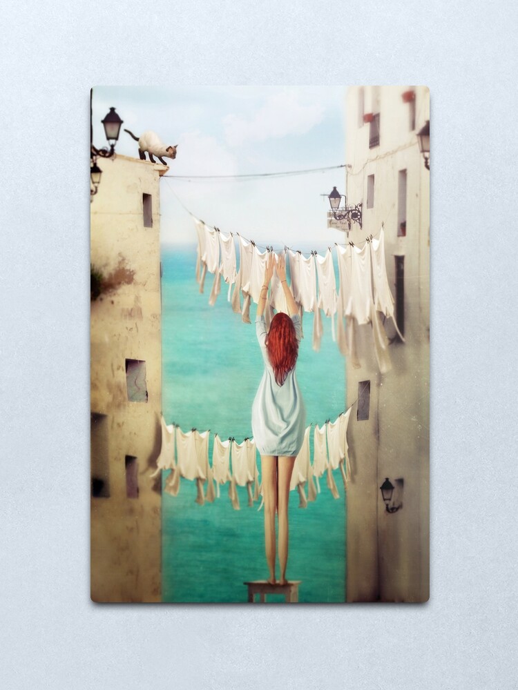 Alternate view of Long Day Metal Print
