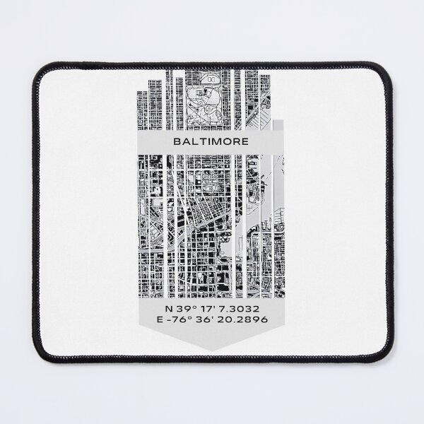 Item preview, AMERICA Baltimore, MD - Latitude/Longitude designed and sold by ALLesROUNDER.
