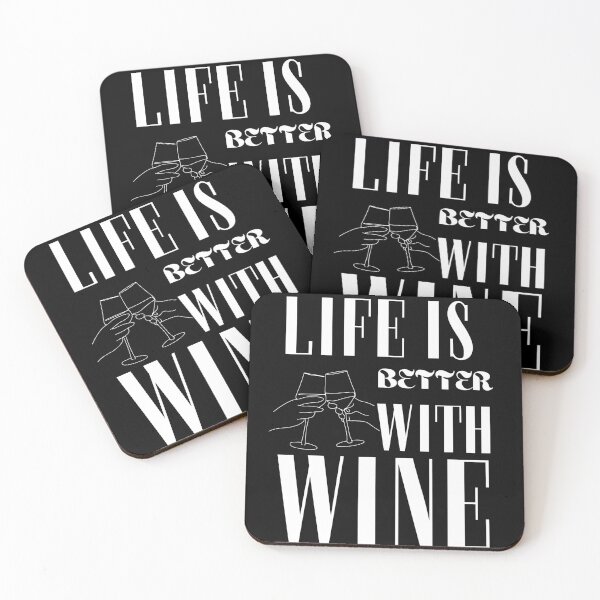 Item preview, Life is better with wine designed and sold by WickyWildLife.