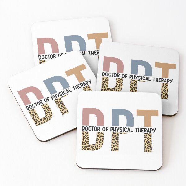 Item preview, DPT Doctor of Physical Therapy | DPT Leopard print typography | DPT Graduation Gifts designed and sold by Violet Treasures.