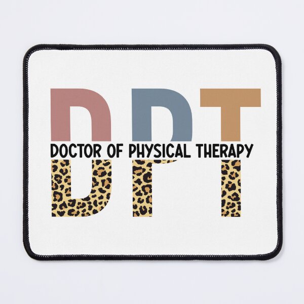 Item preview, DPT Doctor of Physical Therapy | DPT Leopard print typography | DPT Graduation Gifts designed and sold by Violet Treasures.