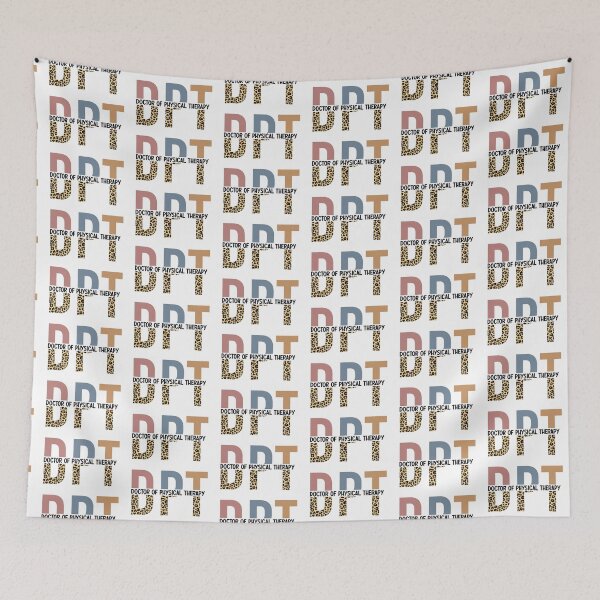 Item preview, DPT Doctor of Physical Therapy | DPT Leopard print typography | DPT Graduation Gifts designed and sold by Violet Treasures.