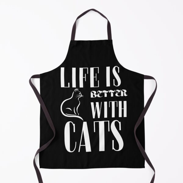Item preview, Life is better with cats designed and sold by WickyWildLife.