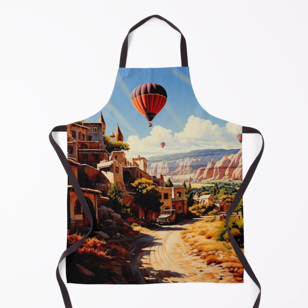 Item preview, A Watercolor Design of Cappadocia - Tukey designed and sold by Sketch-Shack.