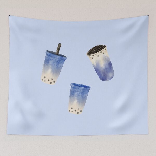 Item preview, butterfly pea Bubble Tea designed and sold by Wordsmith-Wear.