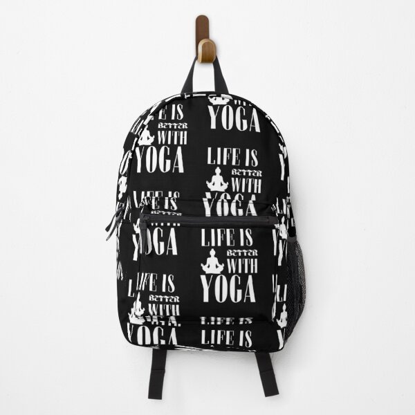 Item preview, Life is better with yoga designed and sold by WickyWildLife.