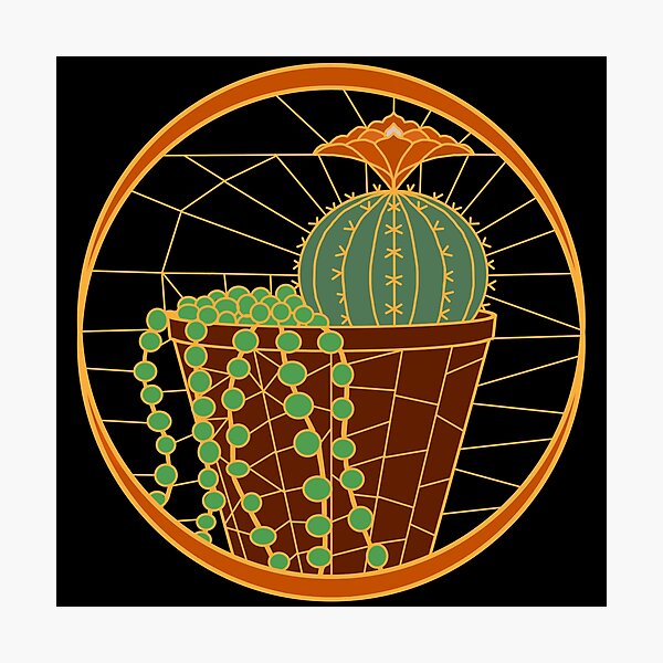 Item preview, A Succulent Scene (halloween) designed and sold by PaganArtisan.