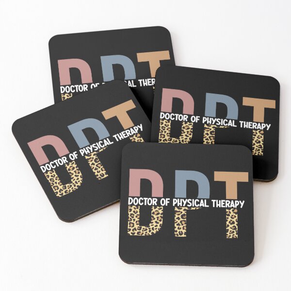 Item preview, DPT Doctor of Physical Therapy | DPT Leopard print typography | DPT Graduation Gifts designed and sold by Violet Treasures.
