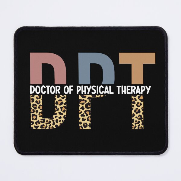 Item preview, DPT Doctor of Physical Therapy | DPT Leopard print typography | DPT Graduation Gifts designed and sold by Violet Treasures.