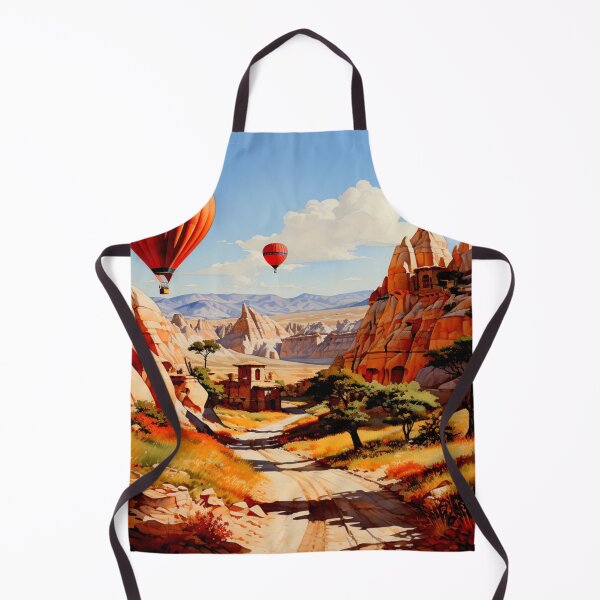 Item preview, A Watercolor Design of Cappadocia - Tukey designed and sold by Sketch-Shack.