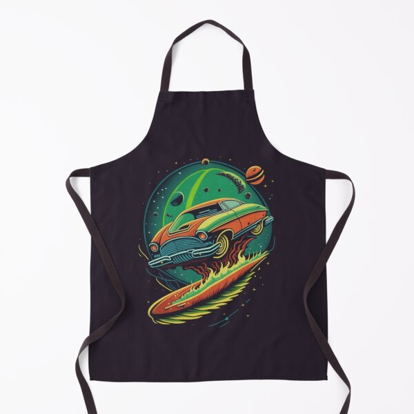 Item preview, Playful car in space. designed and sold by Myriam Iart.
