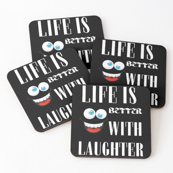 Item preview, Life is better with laughter  designed and sold by WickyWildLife.
