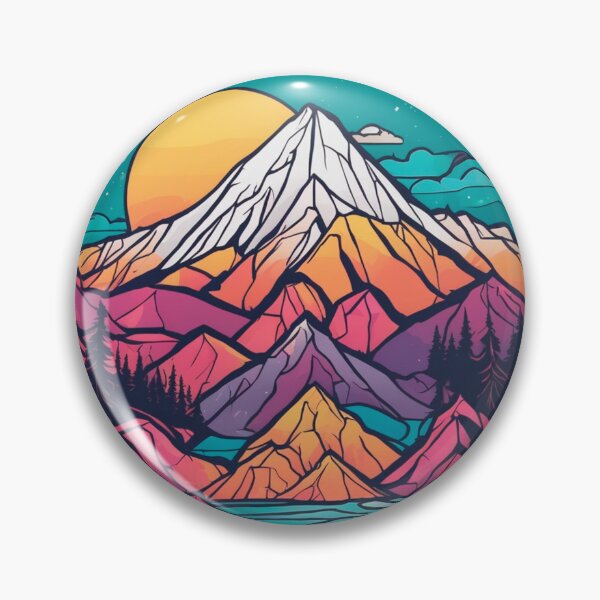 Item preview, pink mountain designed and sold by psicosis.