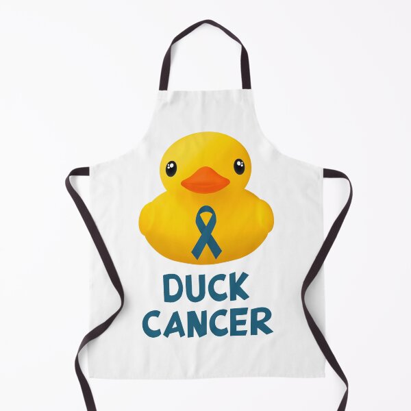 Item preview, Thyroid Duck Cancer Teal designed and sold by Lara Fortier.