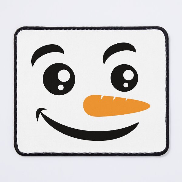 Item preview, smiling snowman face designed and sold by BuxomBabe21.