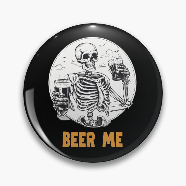 Artikelvorschau, Beer Me Skeleton Scary Spooky Drinking Men Party Geschenk entworfen und verkauft von rynnzz.